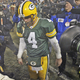 Just like old times, Brett Favre’s attempt to win the game with his being is denied.